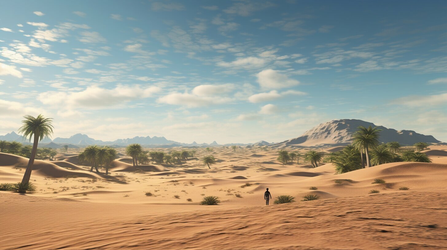 Finding Food and Water in the Desert