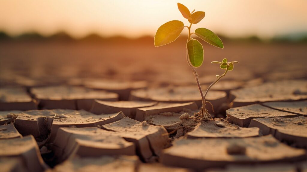 Water scarcity in arid regions