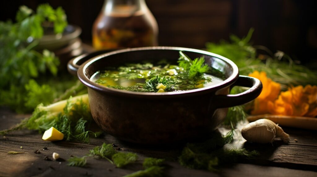 Wild Herb Soup