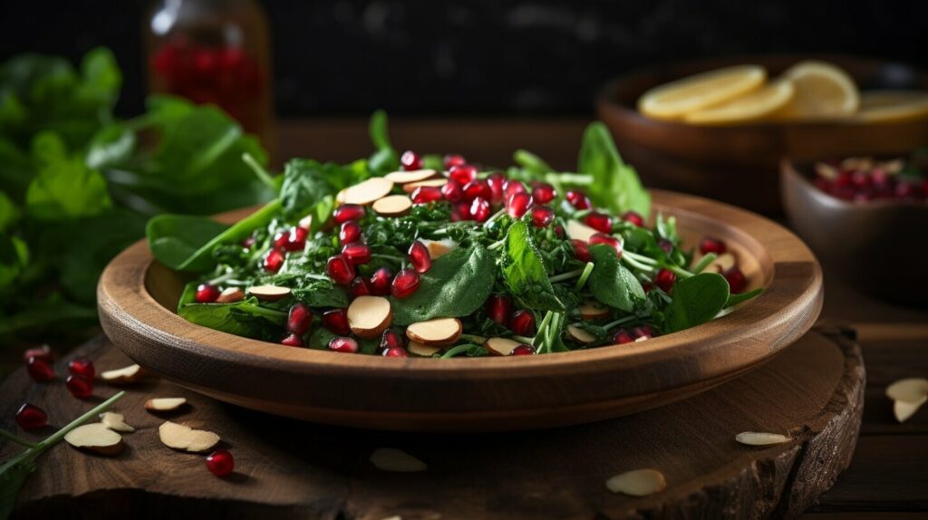 dandelion greens salad