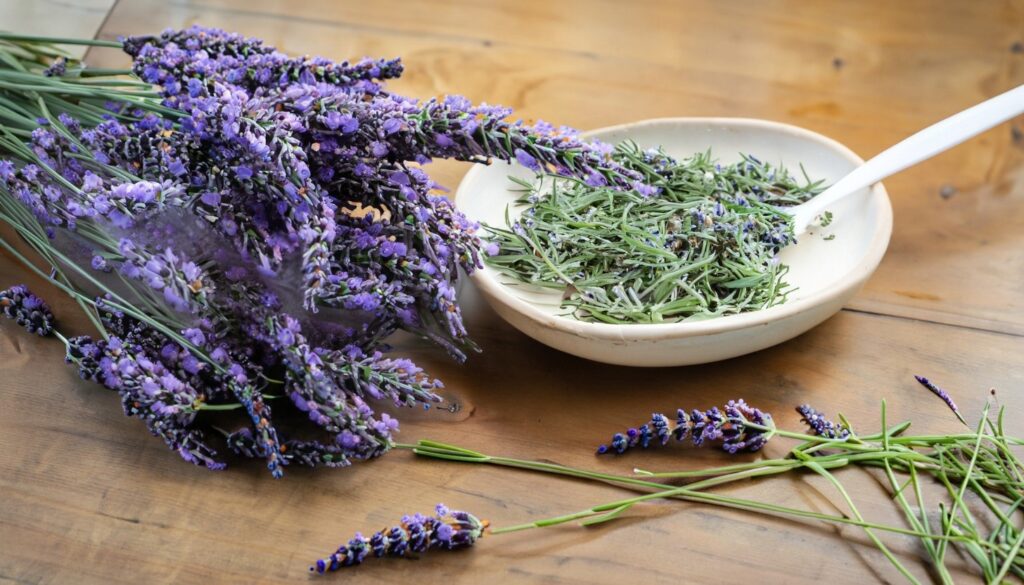 lavender plant table