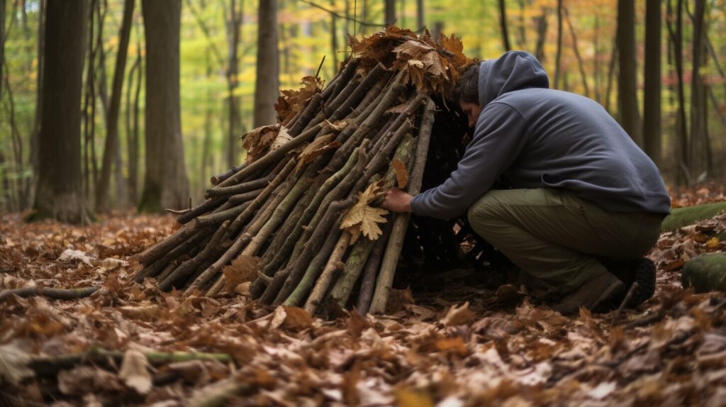 natural shelter construction