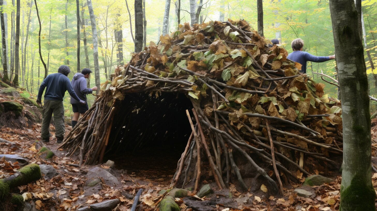 natural shelter construction