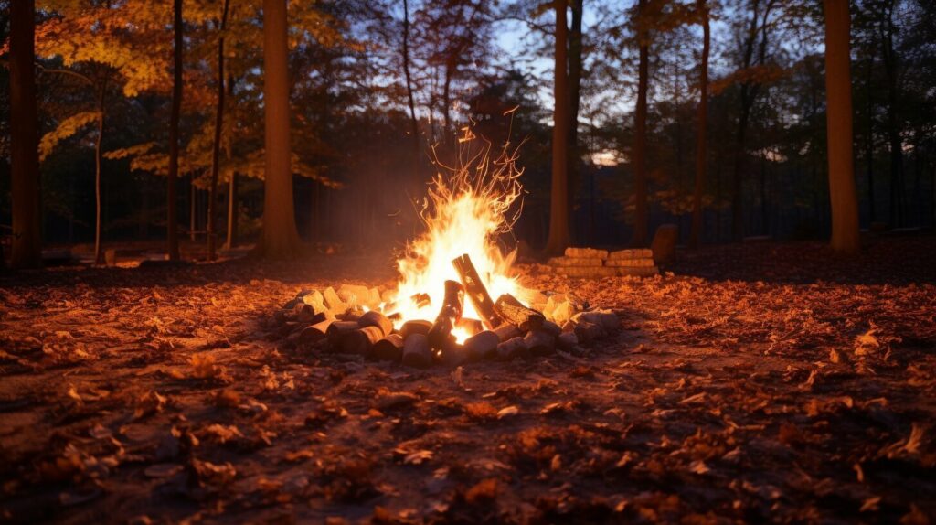 outdoor fire pit