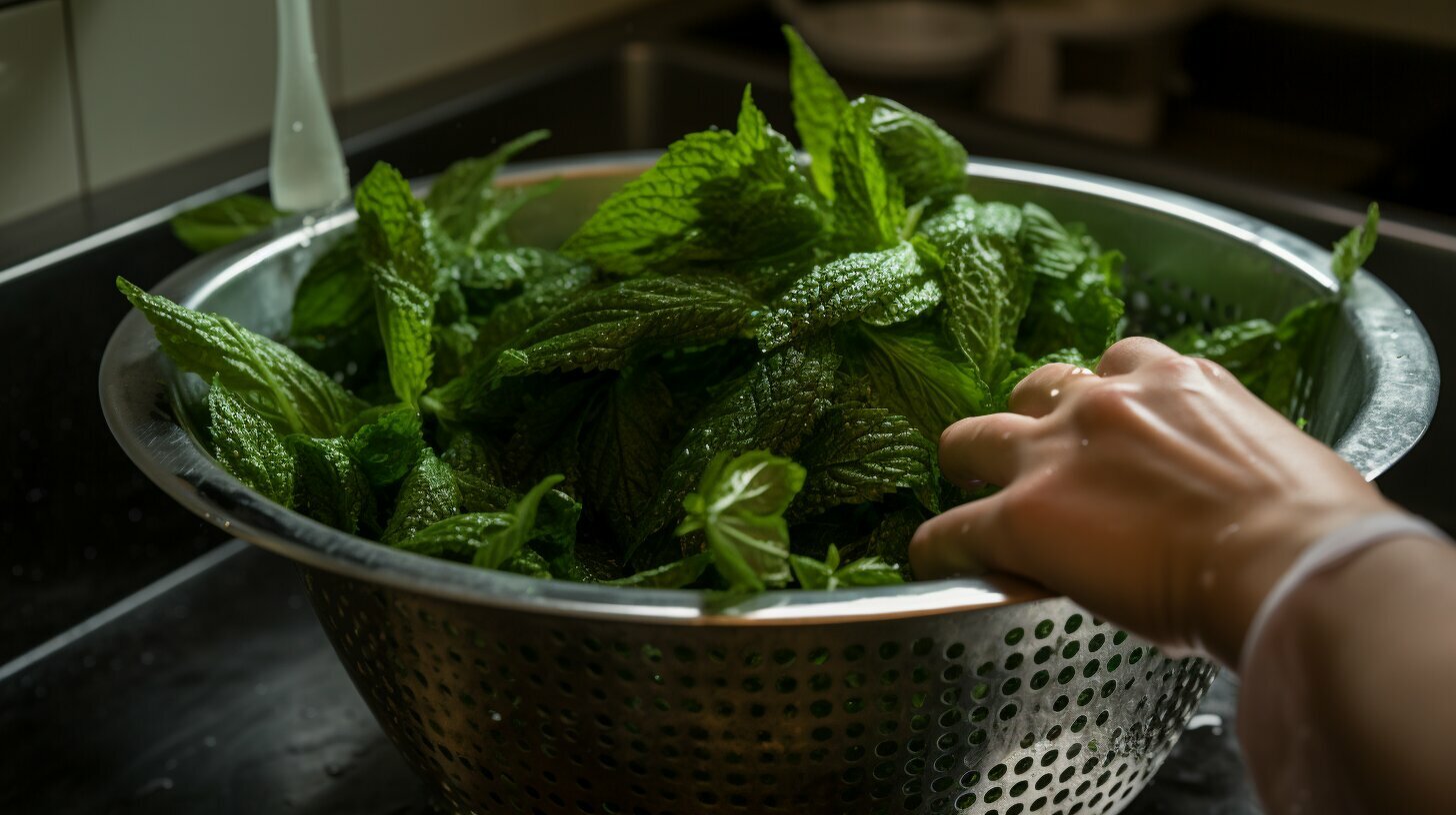 preparing stinging nettles