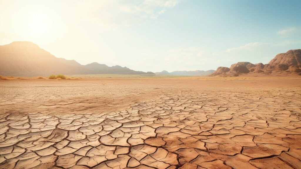 water scarcity in the desert