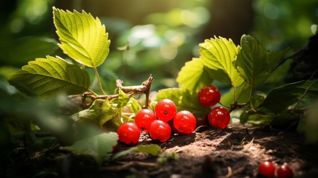 wild strawberries