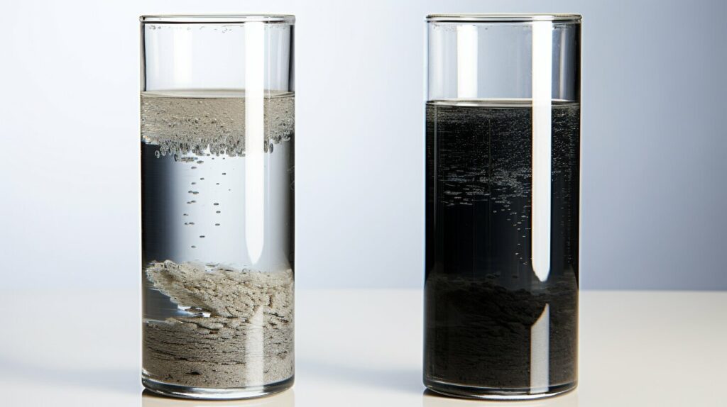 Activated carbon filter for water purification