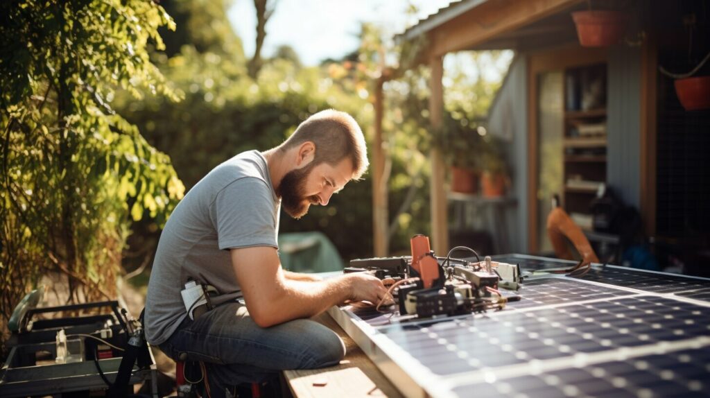 diy solar power generator