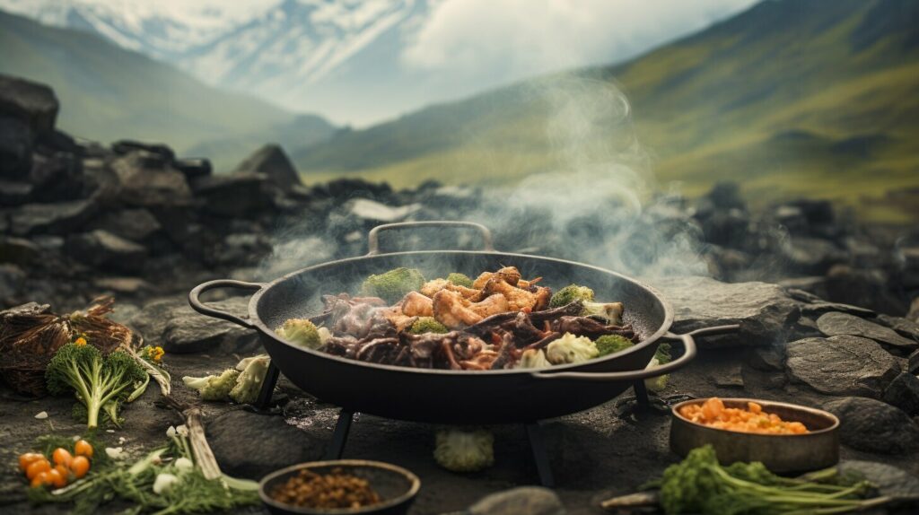 off grid cooking