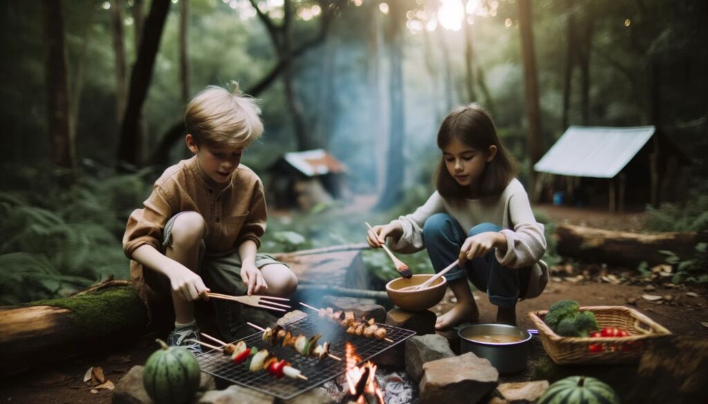 campfire cooking techniques