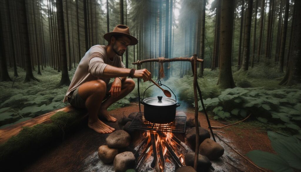 primitive cooking methods