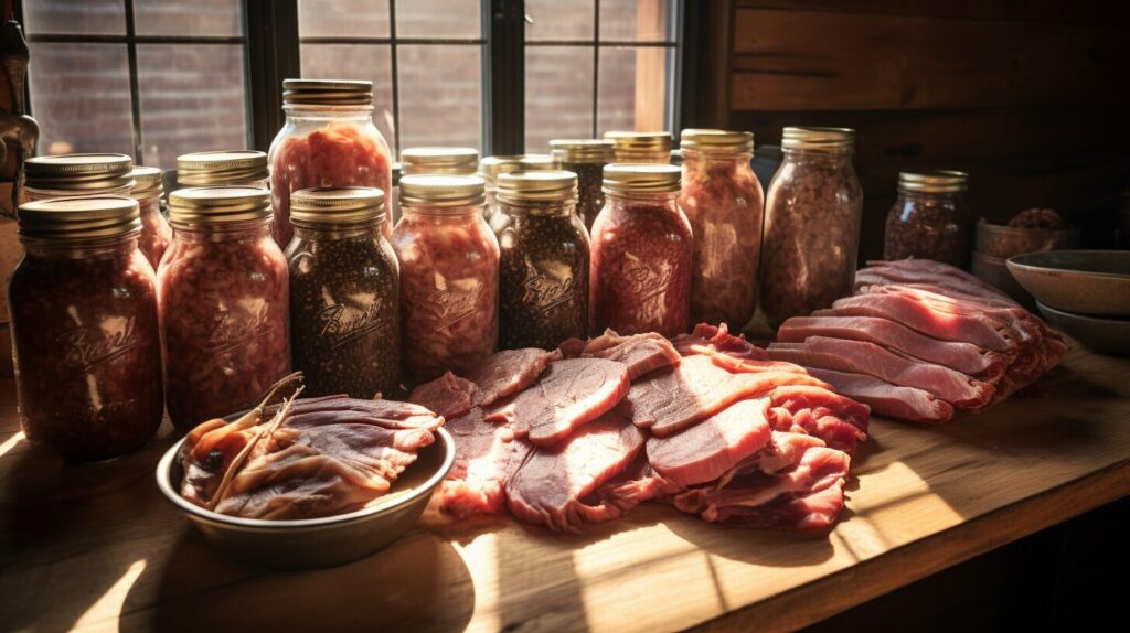 Canning Meat