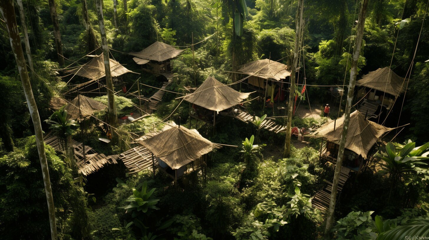 jungle shelter types