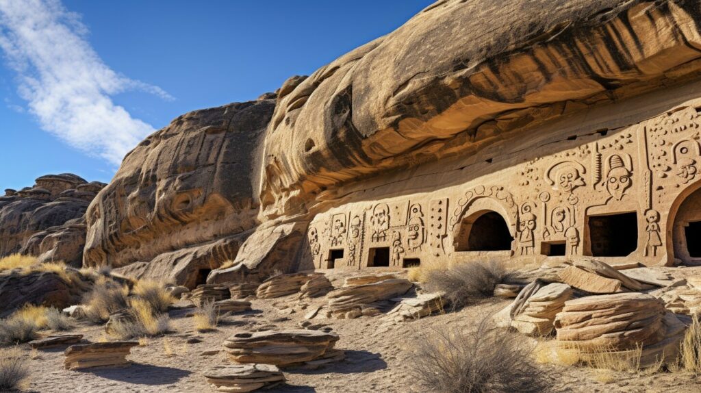 natural desert shelters