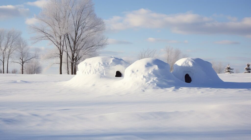 snow shelter