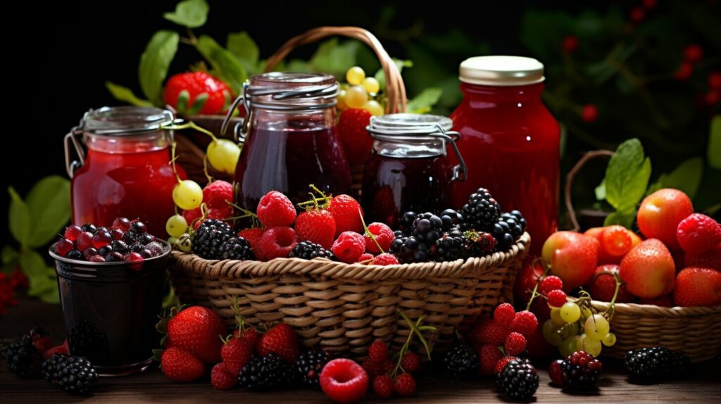 wild berry syrups and sauces